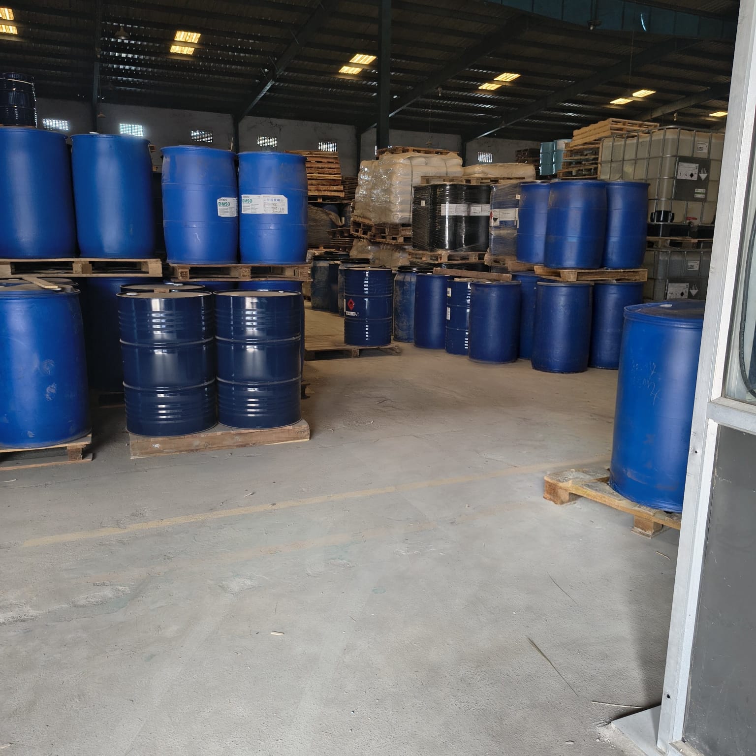 DPRJ Universal warehouse - drums in storage