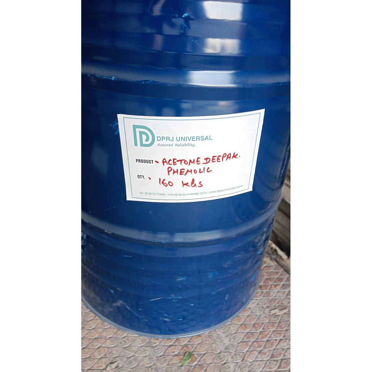 Acetone Bulk Chemical Supply bulk supply photo 4 of 8 - DPRJ Universal