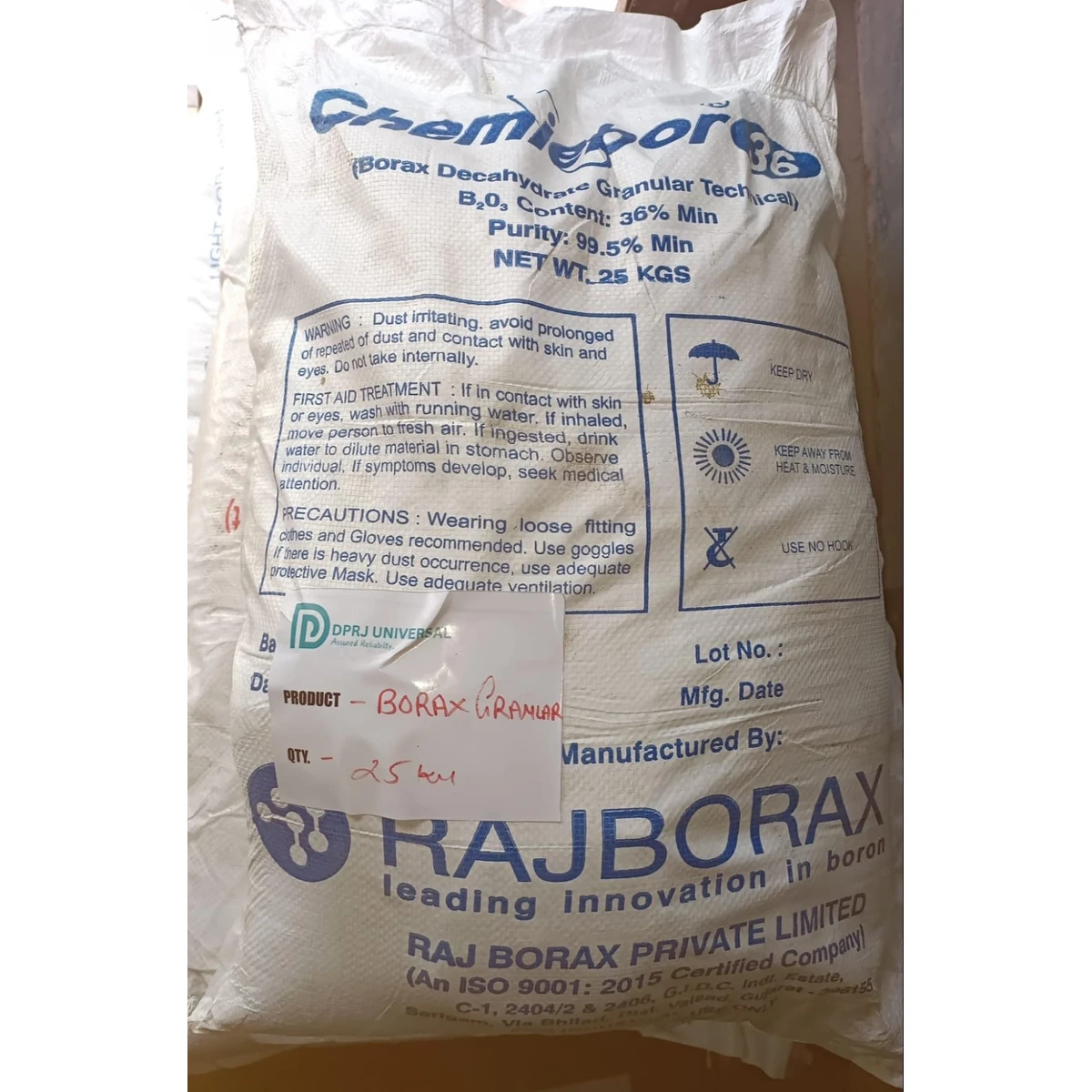 Borax Sodium Tetraborate Decahydrate Bulk Supply bulk supply photo 3 of 4 - DPRJ Universal