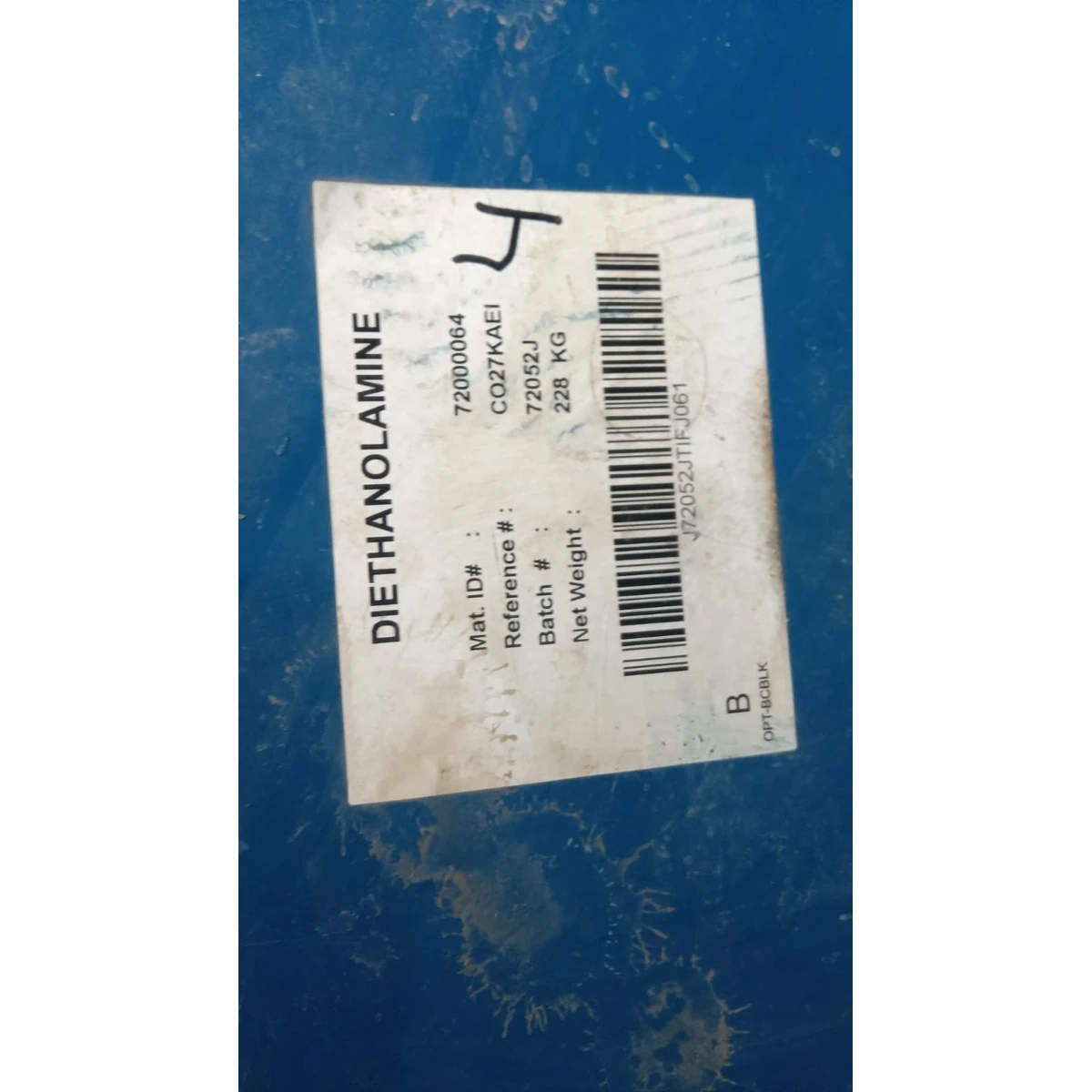 Diethanolamine Bulk Chemical Supply bulk supply – image 4 of 5 – DPRJ Universal manufacturer