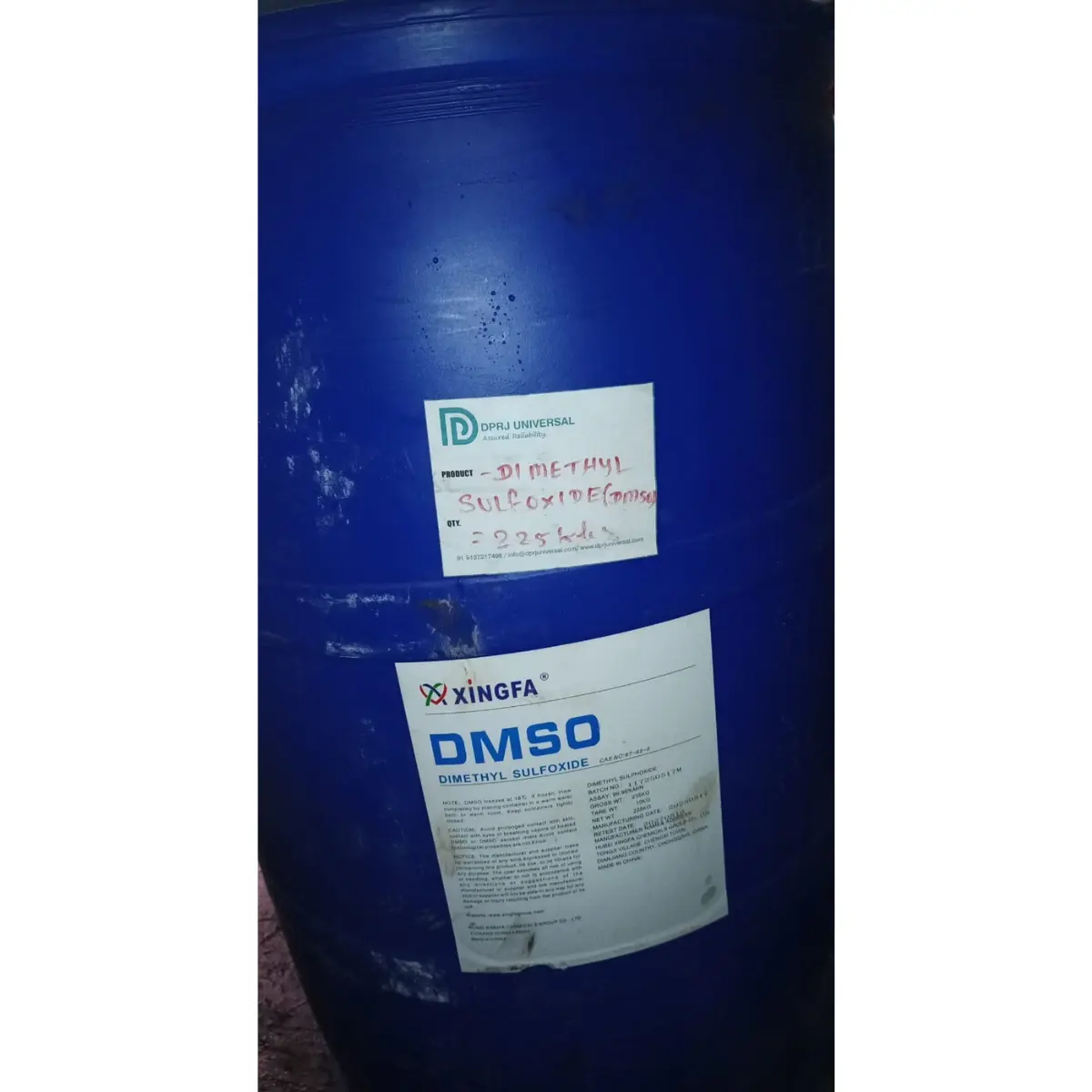 Dimethyl Sulfoxide (DMSO) 99.9% purity - DPRJ Universal