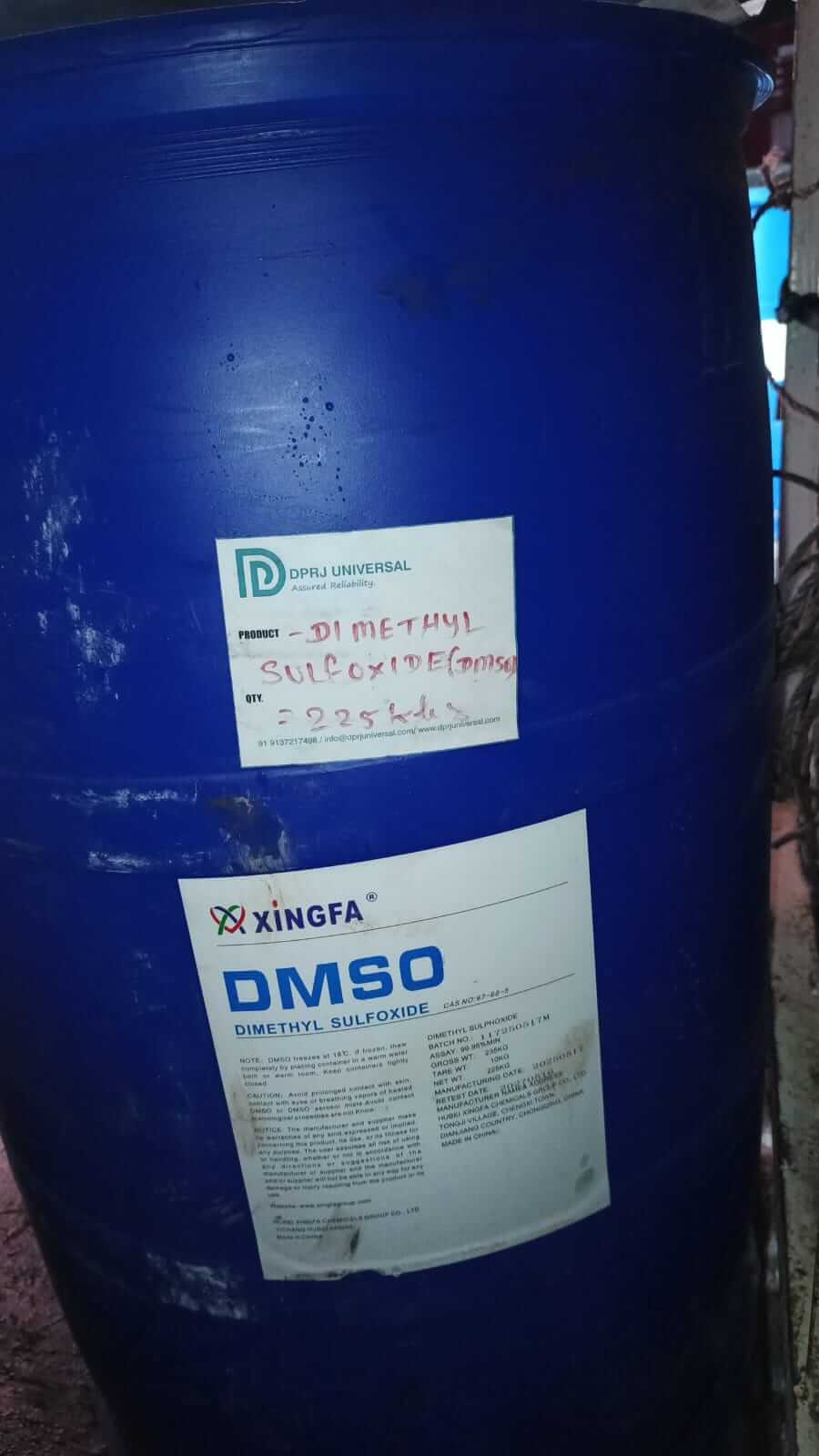 dmso dimethylsulfoxide manufacturer supplier
