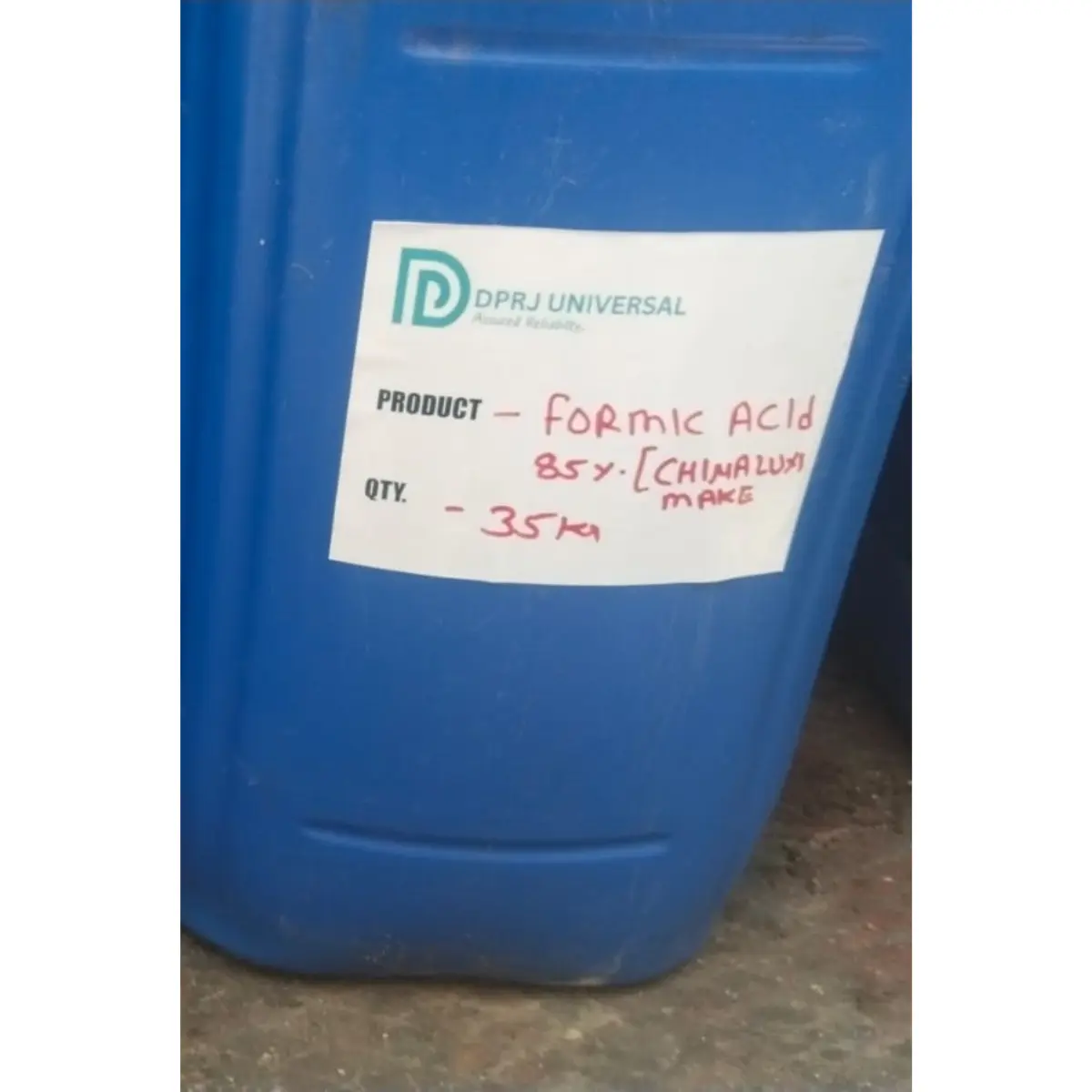 Formic Acid 85% 99% manufacturer and supplier bulk chemical - DPRJ Universal