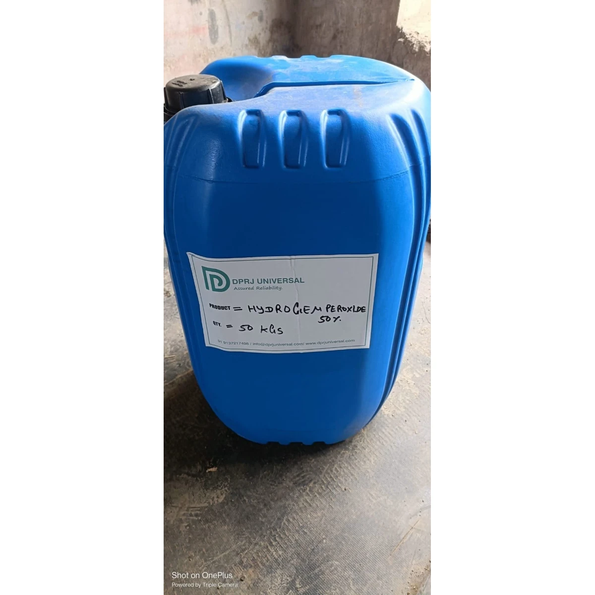 Hydrogen Peroxide (35% & 50%) Bulk Supply bulk supply photo 4 of 7 - DPRJ Universal