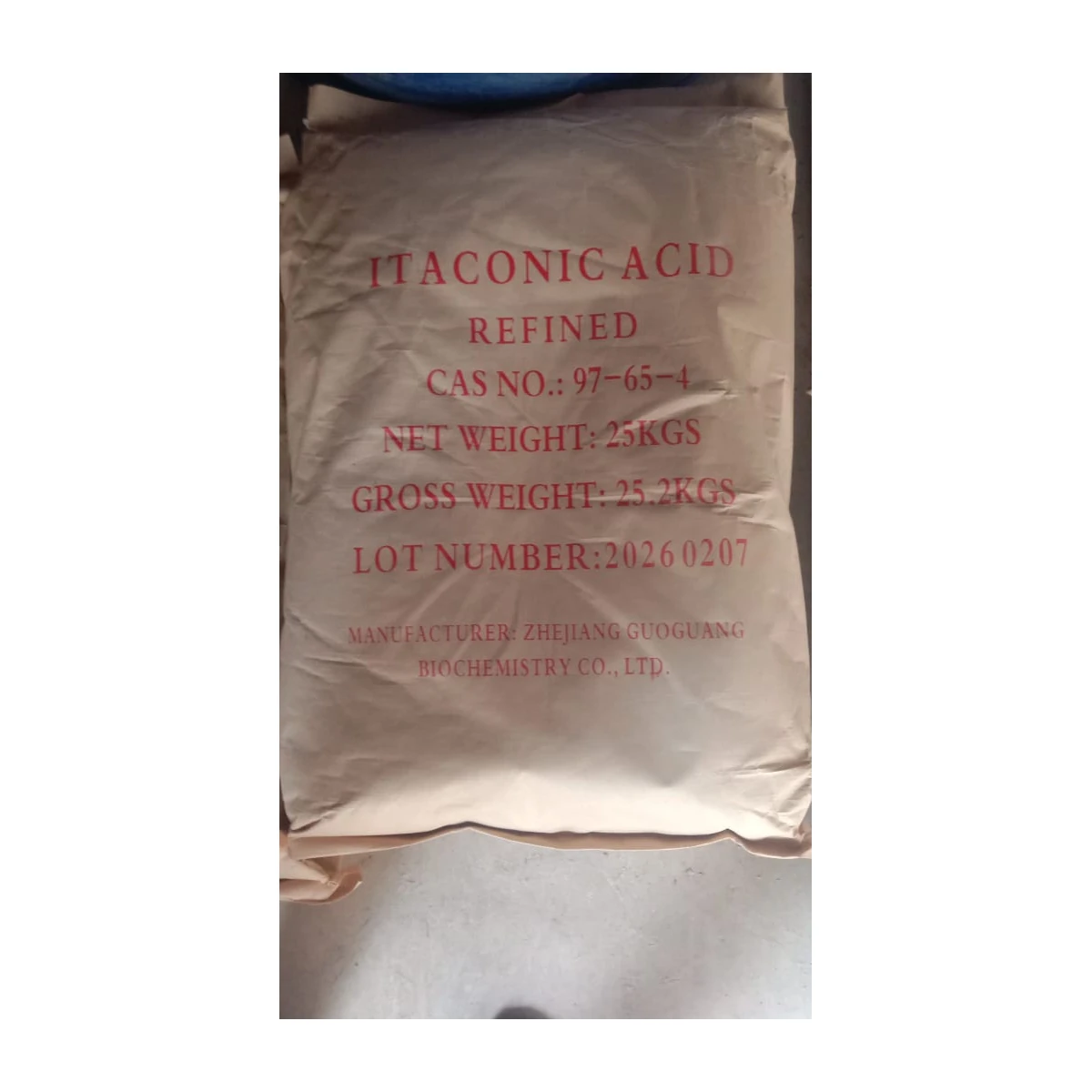 Itaconic Acid Bulk Chemical Supply bulk supply photo 3 of 6 - DPRJ Universal