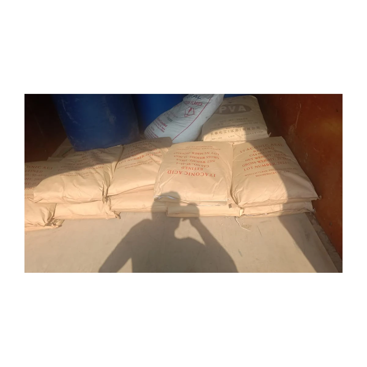 Itaconic Acid Bulk Chemical Supply bulk supply photo 4 of 6 - DPRJ Universal