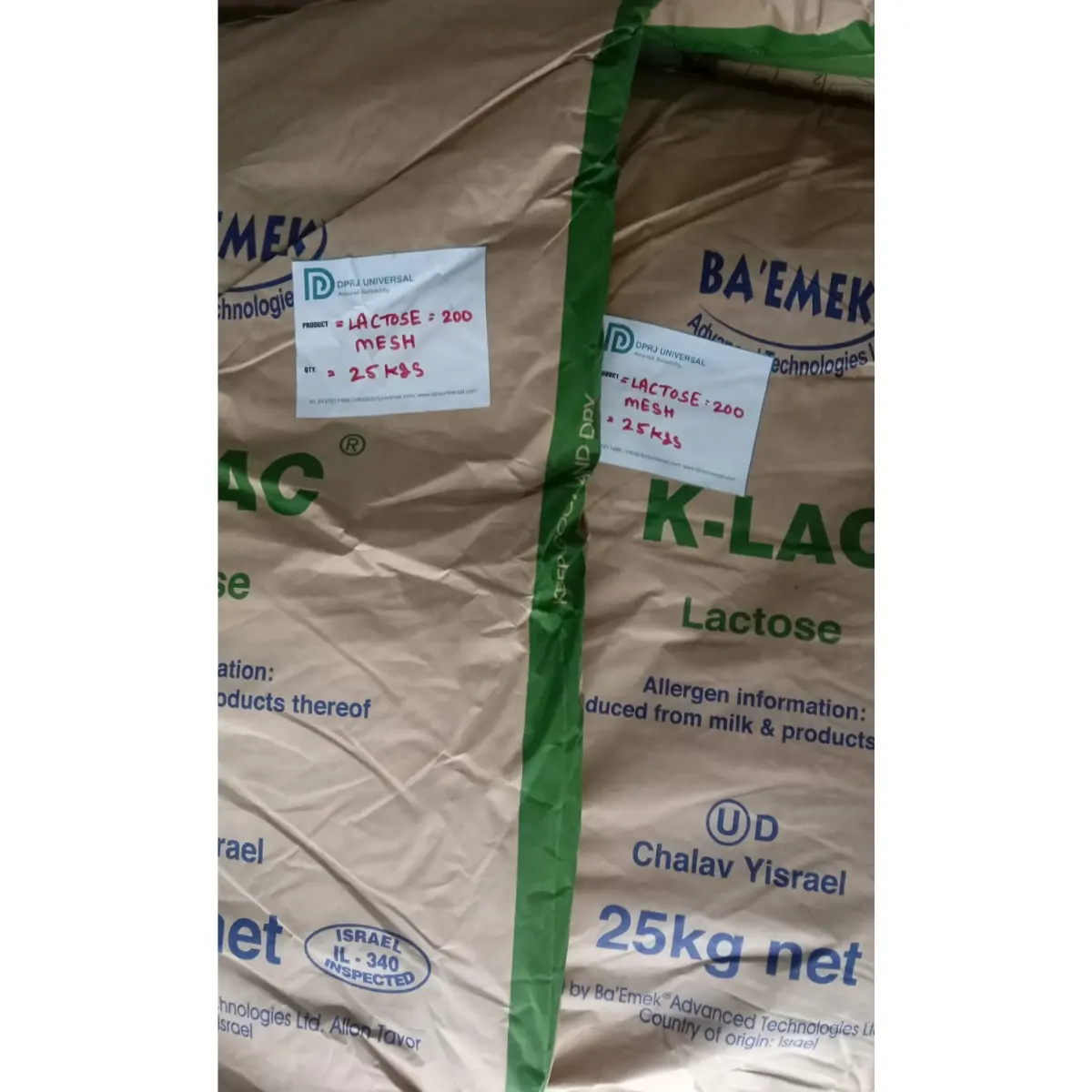 Lactose Powder 100 Mesh and 200 Mesh purity - DPRJ Universal