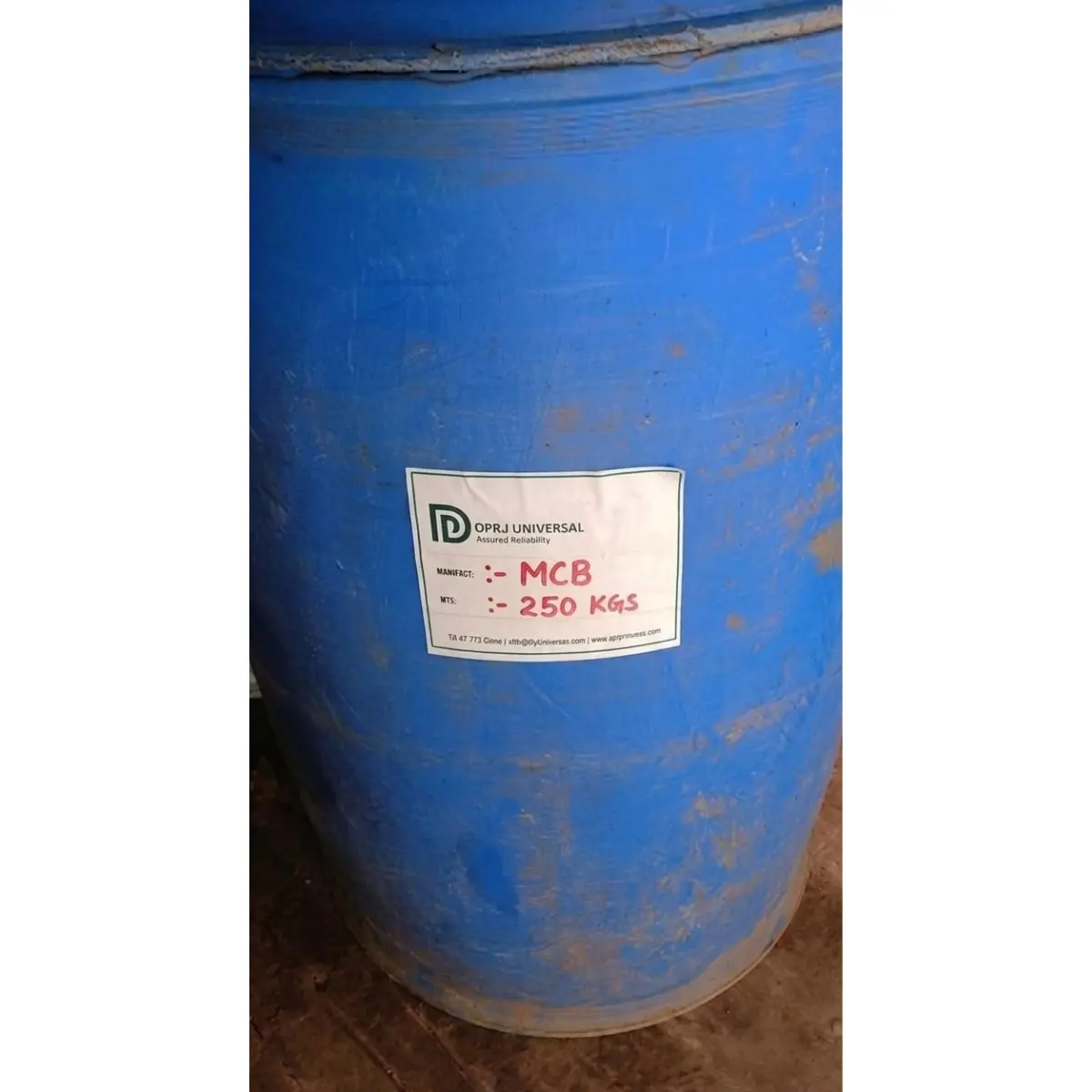 Mono Chloro Benzene (MCB ) 99.8% purity - DPRJ Universal