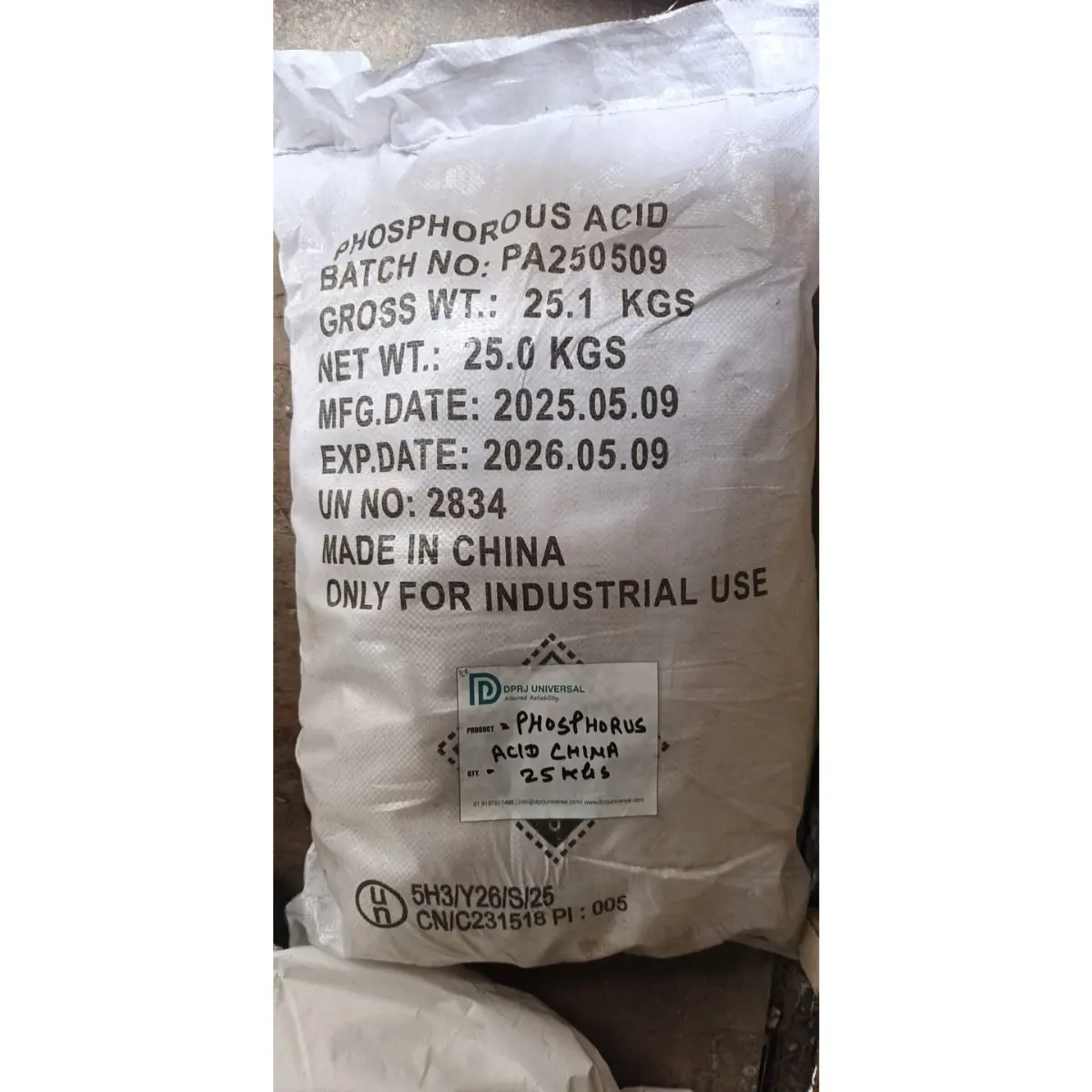 Phosphorus Acid (CAS 13598-36-2) 99% purity crystal - DPRJ Universal