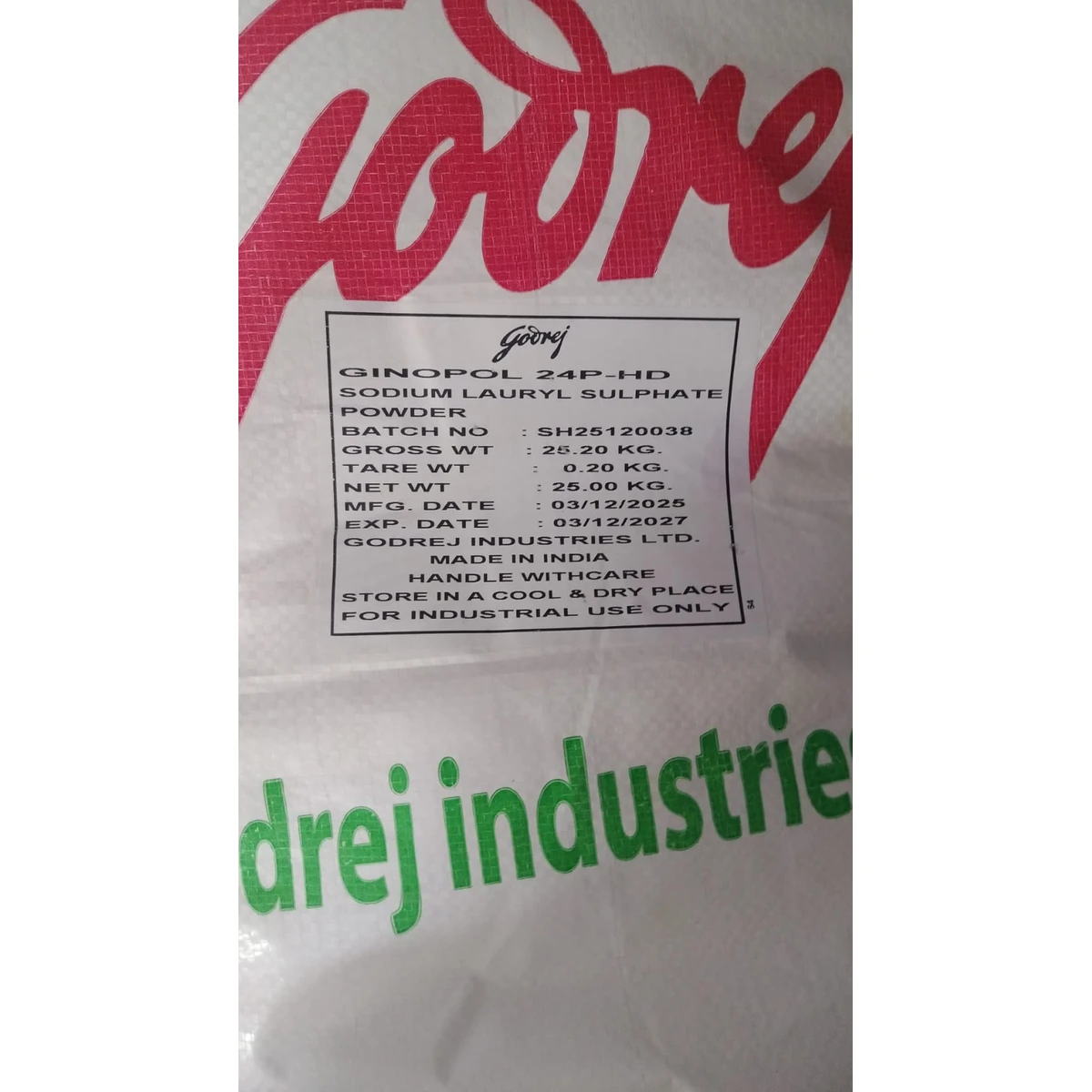SLS Powder: Sodium Lauryl Sulfate Bulk Chemical Supply bulk supply photo 5 of 7 - DPRJ Universal