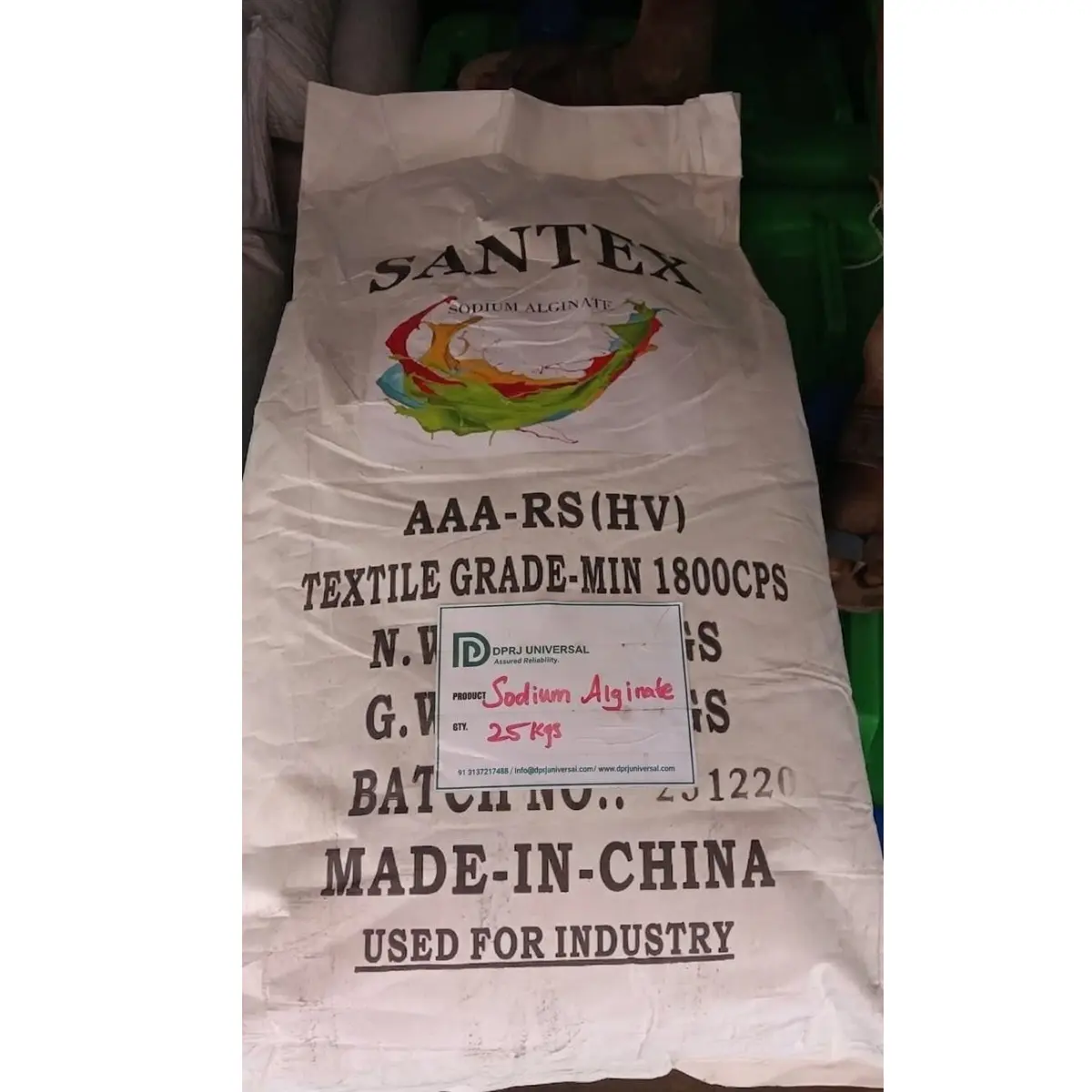 Sodium Alginate Powder (CAS 9005-38-3) High Viscosity Bulk Supply - DPRJ Universal