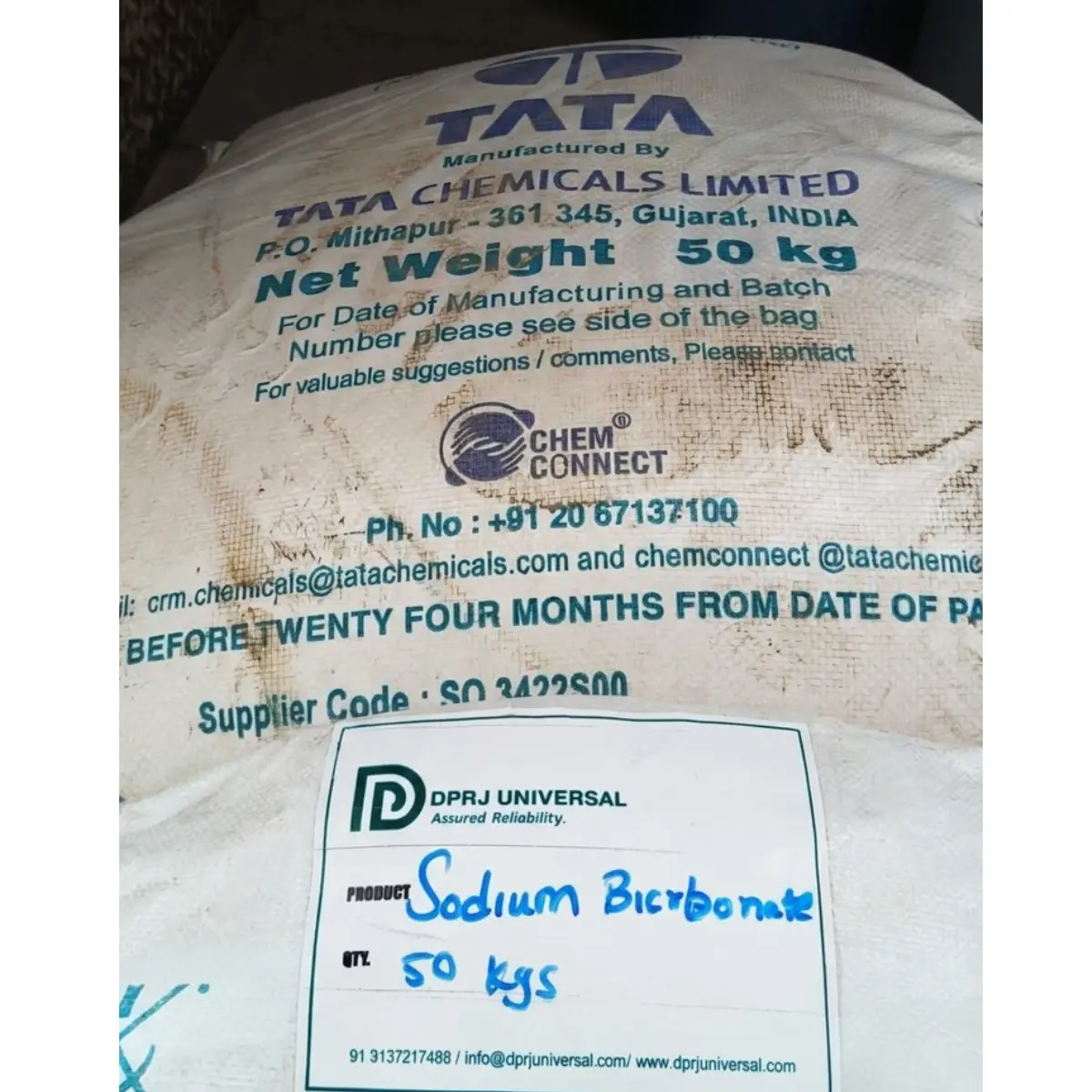Sodium Bicarbonate (Technical Grade / Food Grade) Bulk Powder - DPRJ Universal