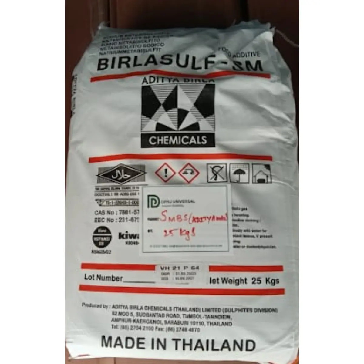 Sodium Metabisulphite (SMBS) CAS 7681-57-4 high purity - DPRJ Universal