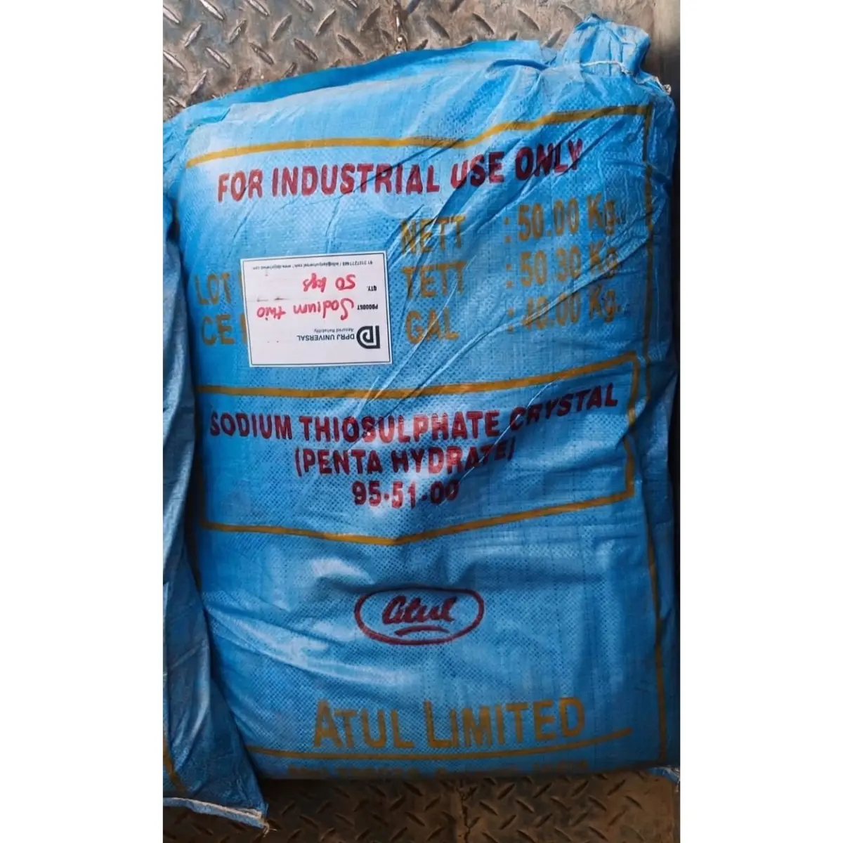 Sodium Thiosulphate (CAS 10102-17-7) 99.0% purity - DPRJ Universal