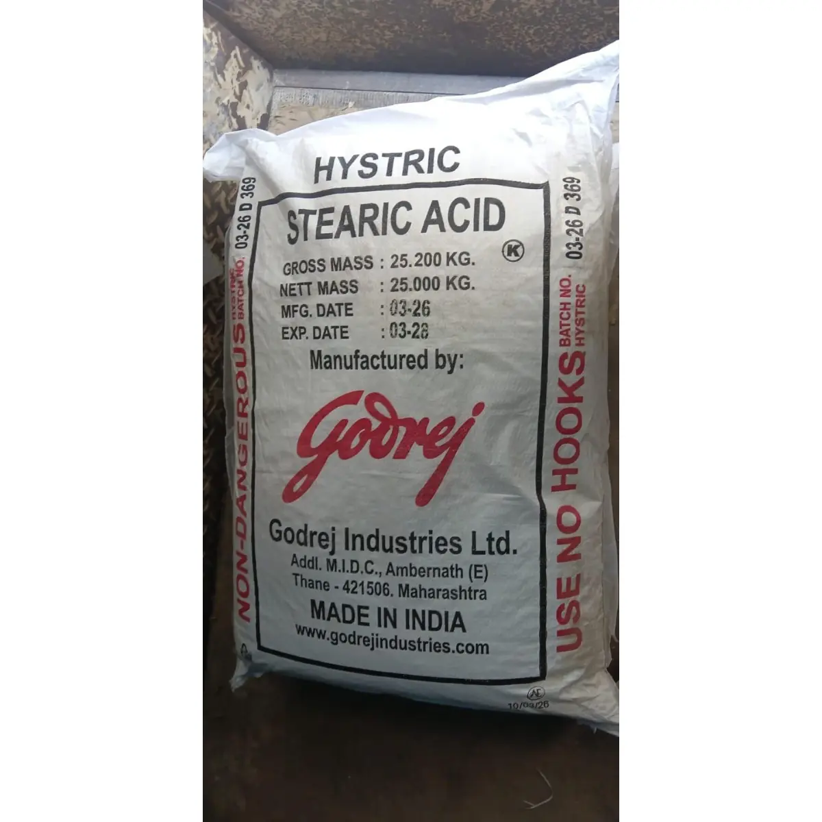Stearic Acid Hysteric/ Distric Manufacturer and Supplier - DPRJ Universal