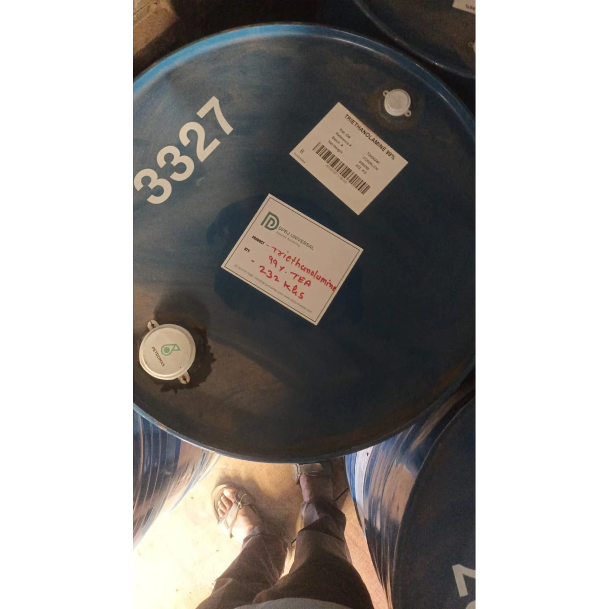 Triethanolamine (TEA) Bulk Chemical Supply bulk supply photo 3 of 8 - DPRJ Universal
