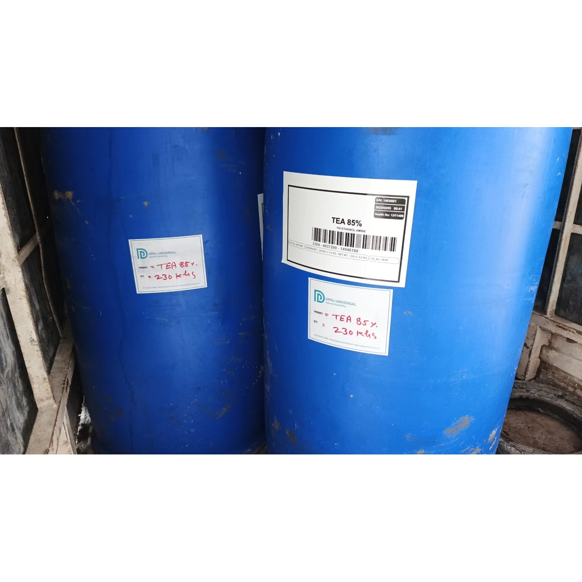 Triethanolamine (TEA) Bulk Chemical Supply bulk supply photo 7 of 8 - DPRJ Universal