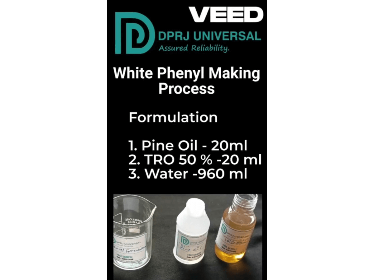 How to make white phenyl - DPRJ Universal